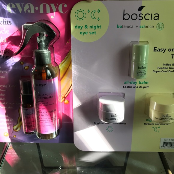 Boscia Eye Cream Set & Eve NYC Hair Primer - Picture 1 of 3